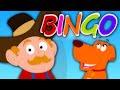 BINGO Nursery Rhyme With Lyrics and Kids Songs for Children | Dog Song