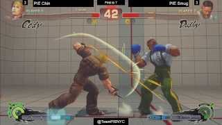 SSF4AE Team PIE Concept Match: PIE Chin (Cody) vs PIE Smug (Dudley)