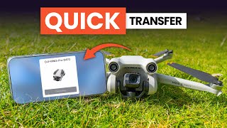 DJI Mini 3 Pro - How To Transfer Videos To Your Phone Or Tablet