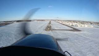 Landing at Airlake Airport in Minnesota