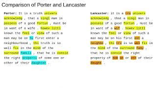 Natural Language Processing 4: Stemming and Lemmatization