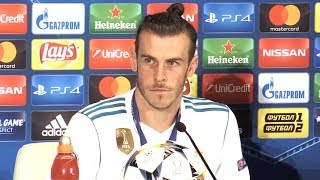 Gareth Bale Man Of The Match Press Conference - Champions League Final - Threatens To Leave Madrid