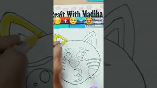 Mixing emojis @Art and craft with Madiha #short #shortvideo #viralvideo
