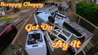 outdoor adventures street scrapping with scrappy chapppy   #free #streetscrapping #scrapman