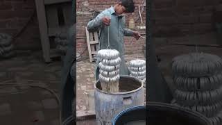 Amazing Process of Making Metal Bangles