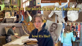 Studying at the world’s best Art Academy - how it's like?//Repin Academy VLOG 4K