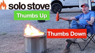 Solo Stove Bonfire Fire Pit Review/Thumbs Up or Thumbs Down?