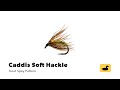 Fly Tying Tutorial: Caddis Soft Hackle