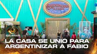 Asado, tango y mate: así fue “Argentinizando a Fabio” en Gran Hermano