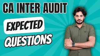 JAN 2025 | CA INTER AUDIT | PRIORITY TOPICS | PREPARATION STRATEGY | GUESS QUESTIONS