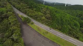 青山高原の風景　DJI　FPVで空撮