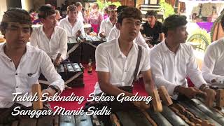 Tabuh Selonding - Sekar Gadung - Sanggar Manik Sidhi