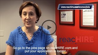 reacHIRE is offering 100+ incredible Return to Work Opportunities