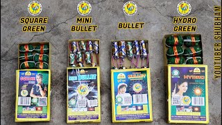 Square Green vs Hydro Green vs Mini Bullet vs Bullet - Diwali