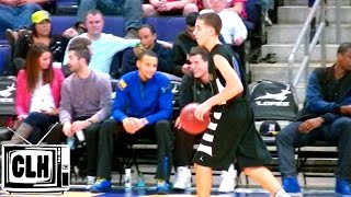 Steph Curry watches Splash Brother #3 - Mike Bibby Jr Class of 2016