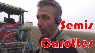 Préparation du semoir à carottes