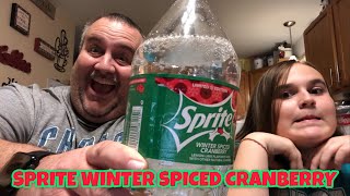 Winter Spiced Cranberry Sprite | New Holiday Flavor