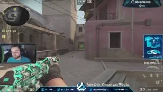 LG Fallen CSGO Pro Tips - Mirage - How To Hold B Alone As Terrorist