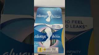 Always Flex Foam Sanitary Pads/Napkins