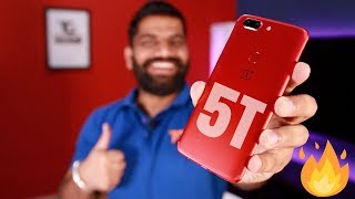 Oneplus 5T Lava Red Unboxing and Giveaway Valentine's Gift!!