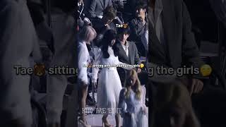 The way Tae🐻 and jungkook🐰 looking at TWICE girls😍💜#bts #taehyung #shorts