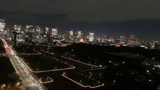 パレスホテル東京　エグゼクティブスイートルーム　夜景