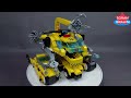 lego combiner the legend of chariot ⚡️ unboxing speed build how to make a lego car 8in1 qman 1408