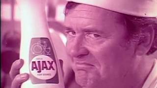 Ajax Dishwashing Liquid commercial - with Eugene Roche as Ajax Man
