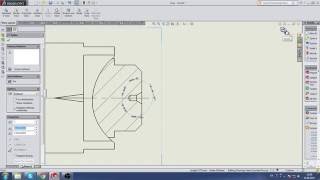 How to use broken out section in solidworks