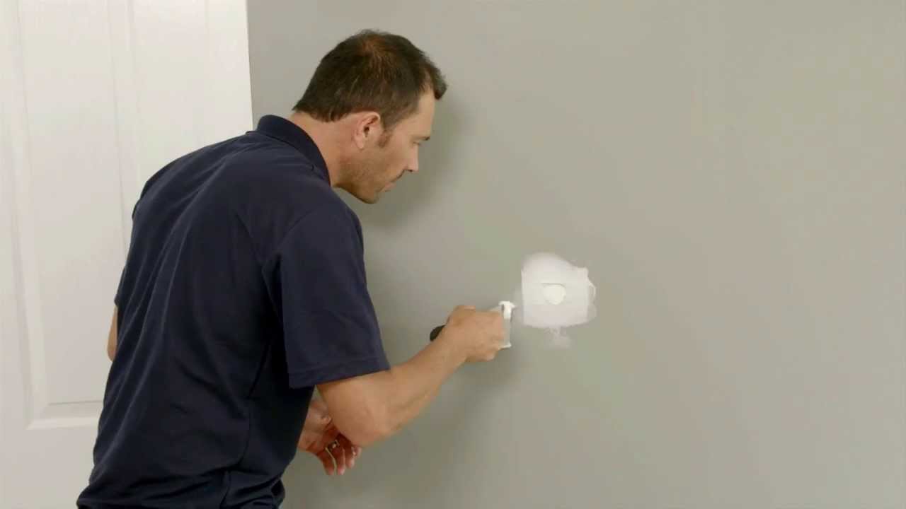 Poly | How To Fill Hole In A Plaster Wall - YouTube