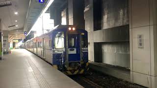 3063次經由屏東線開往枋寮的優化EMU500型車號556/568三菱IGBT機改區間快車離開新左營站