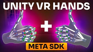 Hand Tracking Setup With Unity VR Hands and Meta SDK