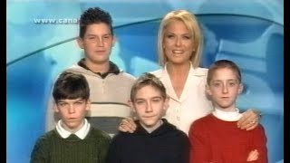 *RARO* Canale5 | Annuncio Pierobon con bambini | 2 Dicembre 2001