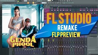Genda Phool (Instrumental)  Badshah | FL Studio Remake | FLP Preview