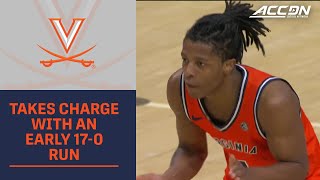 Virginia Takes Charge With An Early 17-0 Run