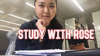 STUDY WITH ME at library #3| Lancaster university 和我一起学习