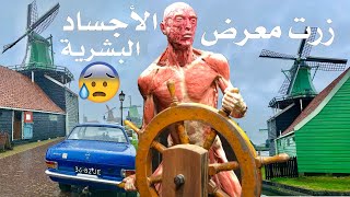 معرض الأجساد البشرية + قرية الطواحين في جو ضبابي 🎡