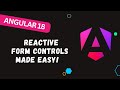 124. 🌟 Angular 18 Forms: Quick Start Guide to Reactive Form Controls for Beginners & Experts! 📘