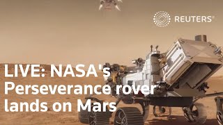 LIVE: NASA's Perseverance rover lands on Mars