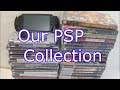 Our Sony PSP Game and UMD Movie Collection