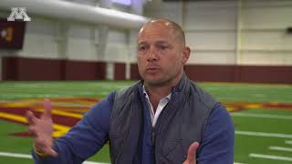 P.J. Fleck on Athletes Village, Larson Football Performance Center