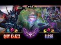 RANK 1 KHAZIX CN - QIUYI KHA'ZIX VS ELISE | CN MASTER PATCH 14.6