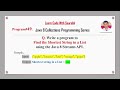 Java Interview Questions and Answers: Find the Shortest String in a List using Java 8 Stream API