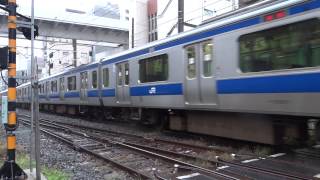 【常磐貨物線】　日暮里駅工事に伴う回送　E531系　田端(操)入線