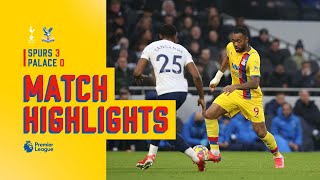 Match Action: Tottenham Hotspur 3-0 Crystal Palace