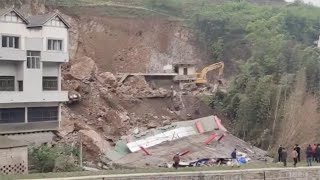 Landslide kills two in SW China's Yunnan