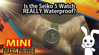 Gear Review: Seiko 5 Watch SNK805 Waterproof/Outdoors Test Product Review