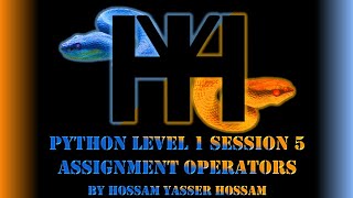 Python Level 1 Session 5: Assignment Operators