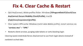 How to Fix Cisco AnyConnect “Login Failed” – Credentials, VPN Profile & Error Fix