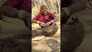 गांव की महिला मटके से बना अद्भुत सामान😱 Village woman makes amazing things from pots